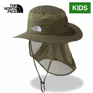 ザ・ノース・フェイス ノースフェイス キッズ 帽子 サンシールドハット ニュートープ NNJ02316 NT Kids’ Sunshield Hat 2023春夏モデル