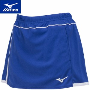 ミズノ MIZUNO レディース テニスウェア スコート スカート サーフブルー 62JB0203 25 バドミントン 試合 練習 部活 ボトムス