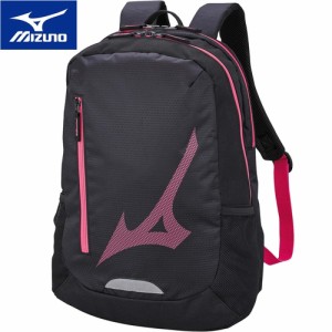 ミズノ MIZUNO テニス ラケットバッグ バックパック ブラック×ピンク 63JD2009 97 テニスバッグ リュックサック スポーツバッグ 鞄