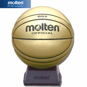 モルテン molten バスケットボール サインボール 金色 BGG2 GL 記念品 賞品 フィギュア