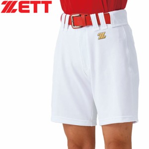 ゼット ZETT レディース ソフトボールウェア ユニフォームパンツ ユニフォーム ハーフパンツ ホワイト BUL306N 1100 ソフトボール用