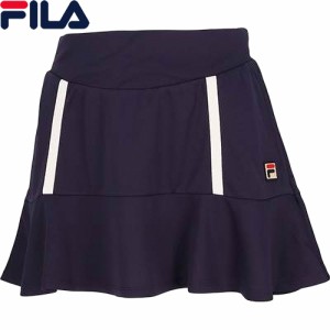 フィラ FILA レディース スコート フィラネイビー VL2589 20 2023春夏モデル スカート ゲームウェア テニス スポーツ 試合 部活 練習