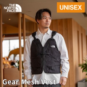 ザ・ノース・フェイス ノースフェイス メンズ レディース ギアメッシュベスト ブラック NP22330 K Gear Mesh Vest 春夏モデル DIY 旅行