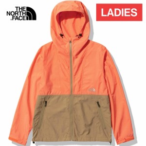 ザ・ノース・フェイス ノースフェイス レディース コンパクトジャケット ダスティコーラルオレンジ NPW72230 DT Compact Jacket お得