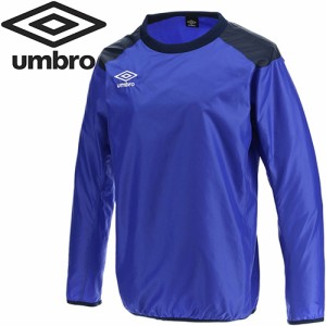 アンブロ umbro キッズ サッカー ウェア ウインドアップピステトップ ブルー×ネイビー UBA4040J BUNV 長袖 ピステ ウインドブレーカー