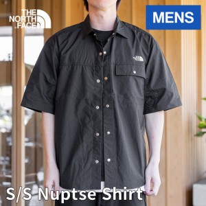 ザ・ノース・フェイス ノースフェイス メンズ 半袖シャツ ショートスリーブヌプシシャツ ブラック NR22331 K S/S Nuptse Shirt