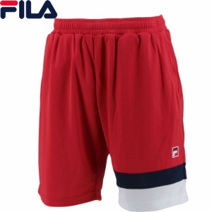 フィラ FILA メンズ ショートパンツ フィラレッド VM7016 11 ハーフパンツ ハーパン テニスウェア スポーツウェア