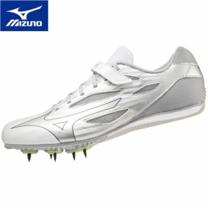 ミズノ MIZUNO メンズ レディース 陸上 スパイク エックススピリット ホワイト×シルバー×ホワイト U1GA2224 02 X SPIRIT 陸上シューズ