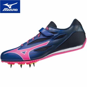 ミズノ MIZUNO メンズ レディース 陸上 スパイク エックススピリット ブルー×ピンク U1GA2224 86 X SPIRIT 陸上シューズ 陸上競技