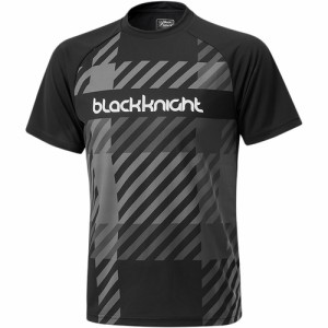 ブラックナイト black knight メンズ レディース ドライTシャツ ブラックグレー T-3199U BLAGRY 半袖Tシャツ スポーツ カジュアル