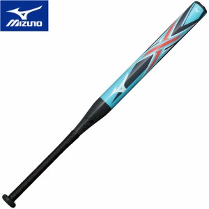 ミズノ MIZUNO ソフトボール用X FRP製 78cm 平均560g 1、2号 ゴムボール用 ブルー×ネイビー 1CJFS62378 2714 ソフトボール用 バット