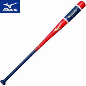 ミズノ MIZUNO 野球 ノックバット ミズノプロ ノック 2023勝色コレクションモデル 木製 88cm 平均570g レッド×ネイビー 1CJWK17388