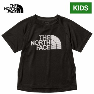 ザ・ノース・フェイス ノースフェイス キッズ Tシャツ ショートスリーブトレイルランティー ブラック NTJ12312 K S/S Trail Run Tee