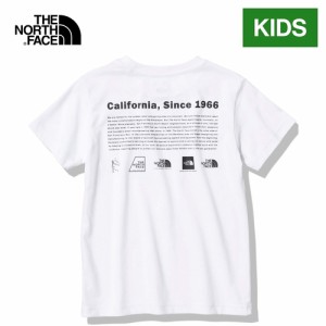 ザ・ノース・フェイス ノースフェイス キッズ Tシャツ ショートスリーブヒストリカルロゴティー ホワイト NTJ32356 W S/S Historical