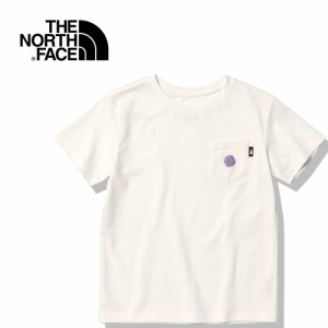 ザ・ノース・フェイス ノースフェイス キッズ Tシャツ ショートスリーブポケットティー ホワイト NTJ32363 W S/S Pocket Tee