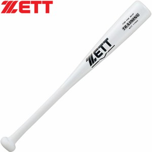 ゼット ZETT トレーニングバット 短尺60cm ホワイト BTT17960 1100 打撃練習 野球 片手用 バット 新入部 部活