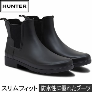 ハンター HUNTER レディース シューズ オリジナル リファインド チェルシーブーツ ブラック WFS2201RMA BLK refined chelsea boot