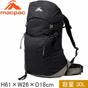 マックパック macpac メンズ レディース バックパック ウェカ30 ブラック MM62002 K Weka 30 2022秋冬モデル PriceDoTNF リュック