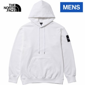 ザ・ノース・フェイス ノースフェイス メンズ パーカー スクエアロゴフーディ オフホワイト NT12333 OW Square Logo Hoodie 春夏モデル