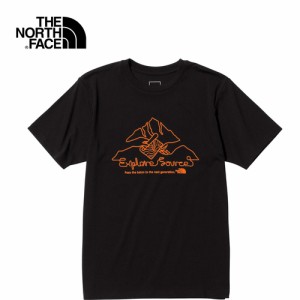 ザ・ノース・フェイス ノースフェイス メンズ 半袖Tシャツ ショートスリーブエクスプロールソースマウンテンティー ブラック NT32393 K