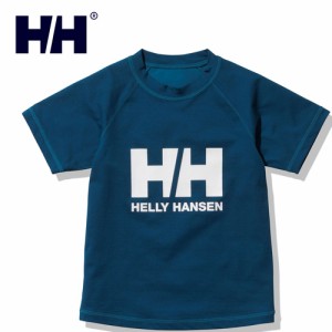 ヘリーハンセン HELLY HANSEN キッズ ショートスリーブHHクルーラッシュガード アイ HJ82313 AI K S/S HH Crew Rashguard