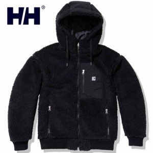 ヘリーハンセン HELLY HANSEN レディース ジャケット ファイバーパイルサーモフーディー ブラック HOE52293 K FPT HOODIE