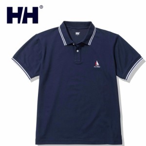 ヘリーハンセン HELLY HANSEN メンズ 半袖Tシャツ ショートスリーブセイルロゴポロ ヘリーブルー HH32300 HB S/S Sail Logo Polo お得