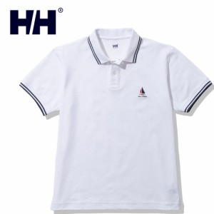 ヘリーハンセン HELLY HANSEN メンズ 半袖Tシャツ ショートスリーブセイルロゴポロ ホワイト HH32300 W S/S Sail Logo Polo