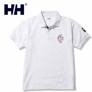 ヘリーハンセン HELLY HANSEN メンズ ポロシャツ ショートスリーブセイルナンバーポロ ホワイト HH32319 W S/S Sail Number Polo お得