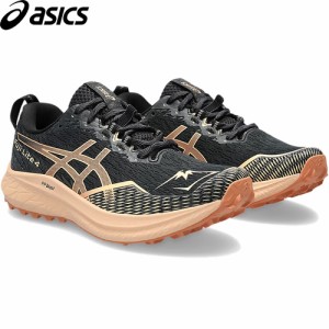 アシックス asics レディース トレイルランニングシューズ フジ ライト 4 ブラック/テラコッタ 1012B514 1 FUJI LITE 4 ハイキング