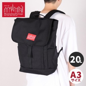 マンハッタンポーテージ Manhattan Portage メンズ レディース ワシントンSQ バックパック ブラック MP1220 Washington SQ Backpack