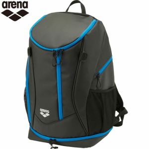 アリーナ arena バックパック ブラック×ブルー AEAVJA01 BKBL 2023秋冬モデル スポーツバッグ スイムバッグ 水泳 リュックサック 鞄