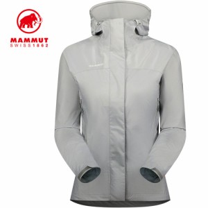 マムート MAMMUT レディース マイクロレイヤー 2.0 ハードシェル フーデッド ジャケット アジアンフィット プラチナ 1010-28661 00697