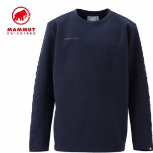 マムート MAMMUT 長袖Tシャツ ダイノ 2.0 ミッドレイヤー クルーネック アジアンフィット マリンメランジェ 1014-04970 5784 Dyno 2.0