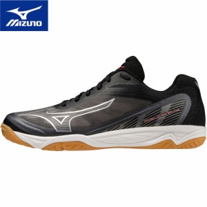 ミズノ メンズ レディース バレーボールシューズ ミズノフライ ブラック×シルバー×レッド V1GA2330 01 MIZUNO FLY 練習 試合 部活 靴