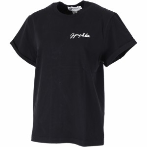ジムフレックス GYMPHLEX レディース Ｔシャツ 刺繍ロゴTシャツ ブラック #J-1155 CH 母の日 プレゼント 半袖Tシャツ カジュアル
