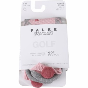 ファルケ FALKE レディース GO2 ポンポンソックス チューライト #16781 8663 GO2 Pompom Socks Women 靴下 ソックス スポーツソックス