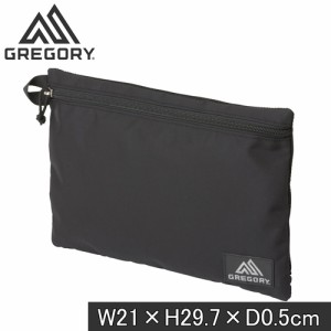 グレゴリー GREGORY メンズ レディース エンベロップポーチ A4 ブラック 1047251041 ポーチ ジッパーバッグ クラッチバッグ 収納ポーチ