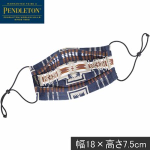 ペンドルトン PENDLETON メンズ レディース フェイスマスク ハーディングネイビー 19801095 Face Masks おしゃれ 洗える 衛生用品