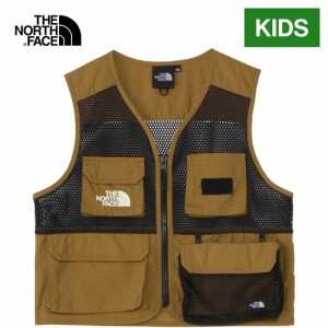 ザ・ノース・フェイス ノースフェイス キッズ アドベンチャーベスト ユーティリティブラウン NPJ22324 UB Adventure Vest