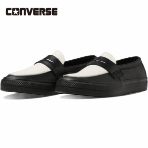 コンバース CONVERSE メンズ レディース CS ローファー SK LE ブラック/ホワイト 34201440 2023秋冬モデル ローカット シューズ 靴