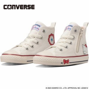 コンバース CONVERSE キッズ スニーカー チャイルド オールスター N ハローキティ Z HI ホワイト 37302790 2023秋冬モデル シューズ