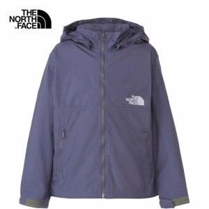 ザ・ノース・フェイス ノースフェイス キッズ コンパクトジャケット ケイブブルー NPJ72310 CV Compact Jacket 2023秋冬モデル 公園