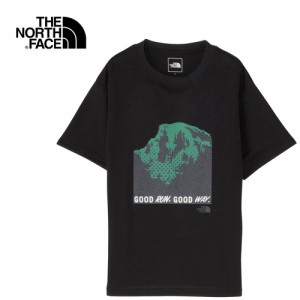 ザ・ノース・フェイス ノースフェイス レディース 半袖Tシャツ ショートスリーブ フリーラン グラフィッククルー ブラック NTW62393 K