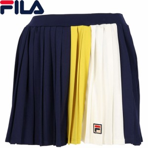 フィラ FILA レディース スコート フィラネイビー VL2699 20 スポーツウェア テニス プリーツ おしゃれ かわいい 吸水 速乾 UVカット