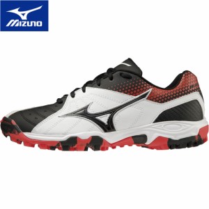 ミズノ MIZUNO メンズ レディース ハンドボールシューズ ウエーブガイア3 ホワイト×ブラック×レッド X1GD1850 63 WAVE GAIA3