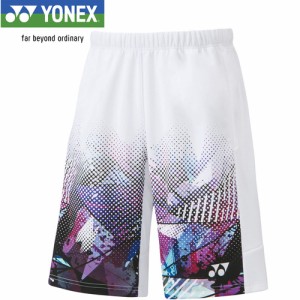 ヨネックス YONEX メンズ メンズニットハーフパンツ ホワイト 15143 011 テニスウェア バドミントン 半ズボン トレーニング スポーツ