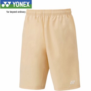 ヨネックス YONEX メンズ レディース ユニハーフパンツ ソフトイエロー 15147 280 テニスウェア バドミントン 半ズボン トレーニング