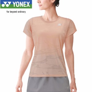 ヨネックス YONEX レディース ウィメンズドライTシャツ ペールオレンジ 16658 220 テニスウェア バドミントン トレーニングウェア