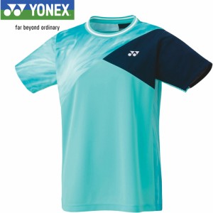 ヨネックス YONEX レディース ウィメンズゲームシャツ レギュラー ウォーターグリーン 20736 048 テニスウェア 半袖シャツ 試合